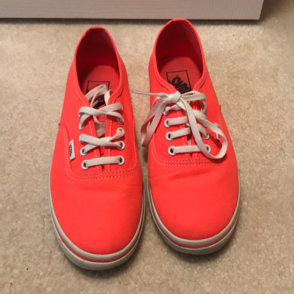 Neon Pink Vans